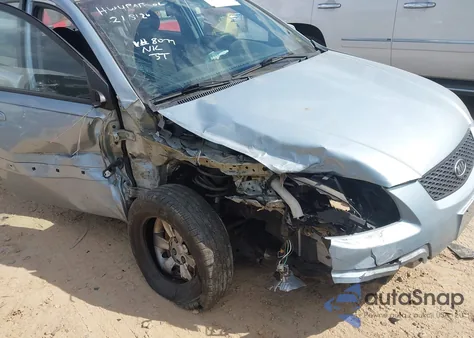 2006 Kia Rio Lx z USA, uszkodzony, nr VIN KNADE123566048077